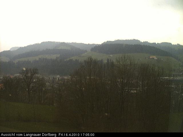 Webcam-Bild: Aussicht vom Dorfberg in Langnau 20100416-170500
