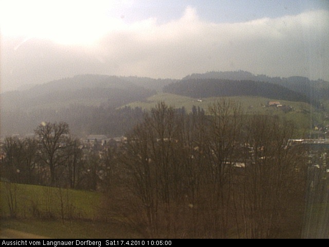 Webcam-Bild: Aussicht vom Dorfberg in Langnau 20100417-100500