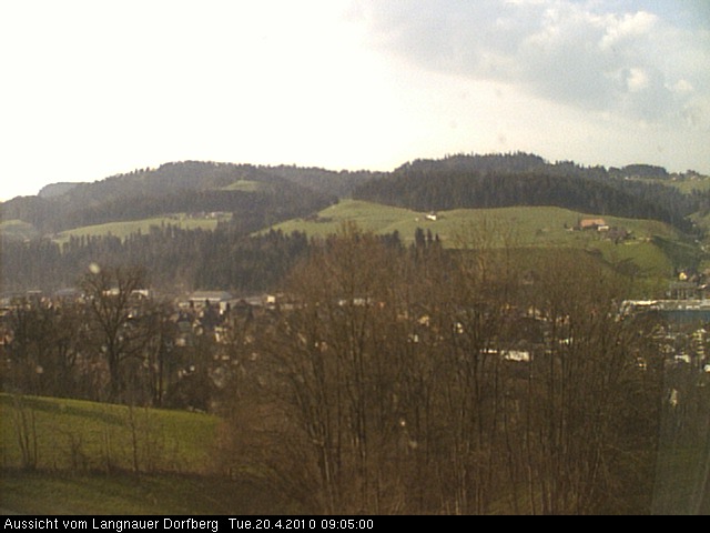 Webcam-Bild: Aussicht vom Dorfberg in Langnau 20100420-090500