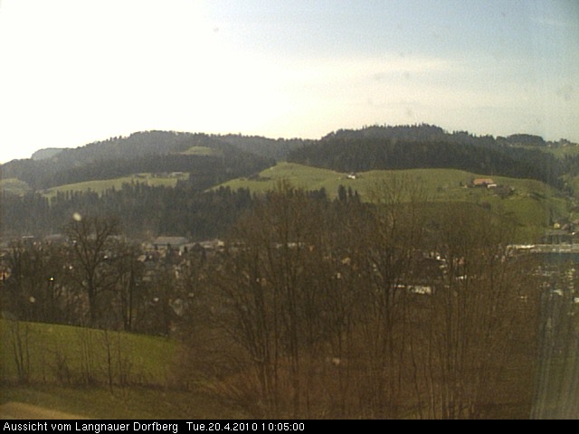 Webcam-Bild: Aussicht vom Dorfberg in Langnau 20100420-100500