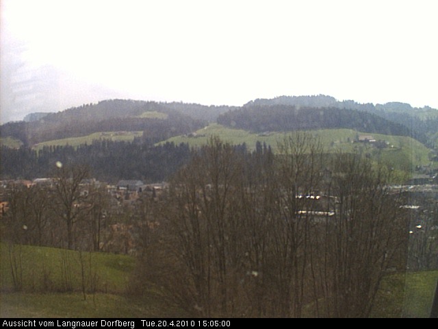Webcam-Bild: Aussicht vom Dorfberg in Langnau 20100420-150500