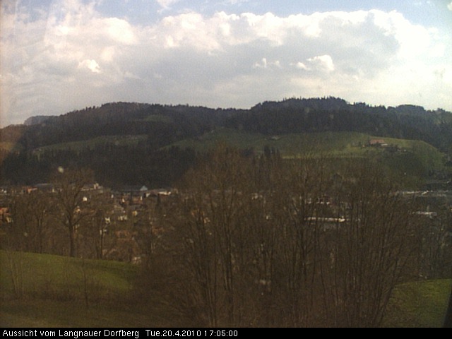 Webcam-Bild: Aussicht vom Dorfberg in Langnau 20100420-170500