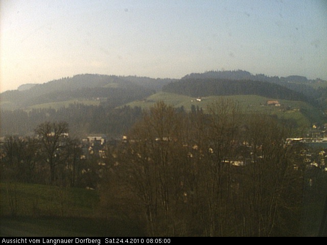 Webcam-Bild: Aussicht vom Dorfberg in Langnau 20100424-080500