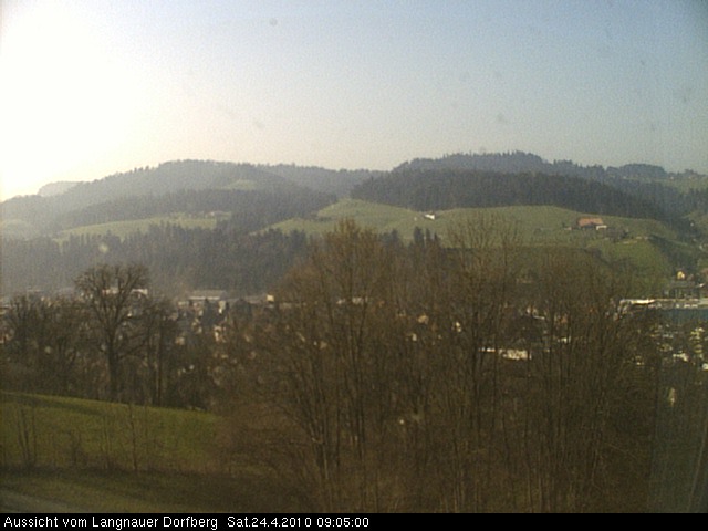Webcam-Bild: Aussicht vom Dorfberg in Langnau 20100424-090500