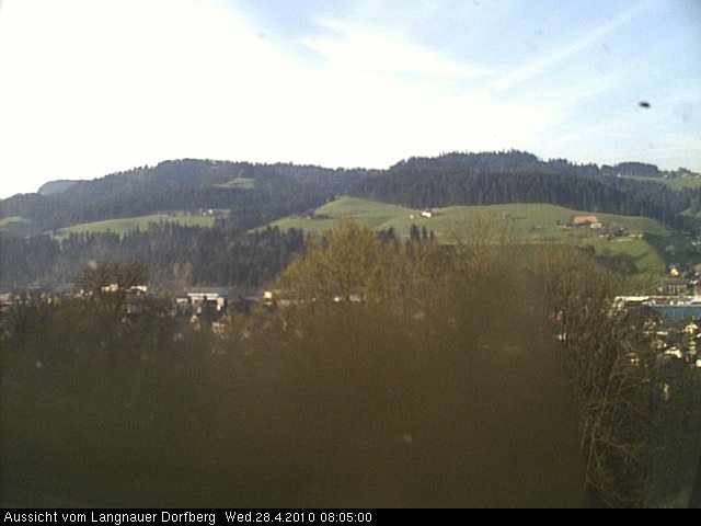Webcam-Bild: Aussicht vom Dorfberg in Langnau 20100428-080500