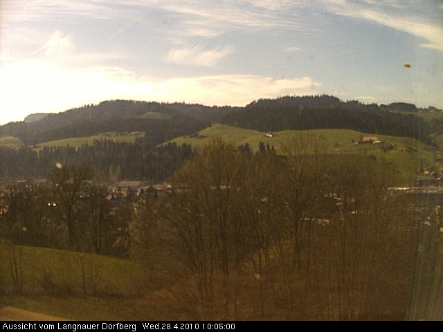Webcam-Bild: Aussicht vom Dorfberg in Langnau 20100428-100500