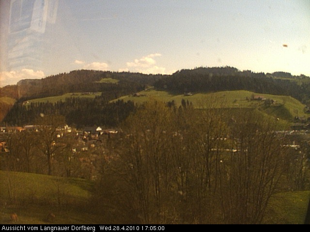Webcam-Bild: Aussicht vom Dorfberg in Langnau 20100428-170500