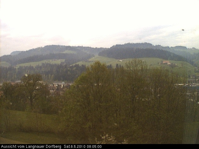 Webcam-Bild: Aussicht vom Dorfberg in Langnau 20100508-080500