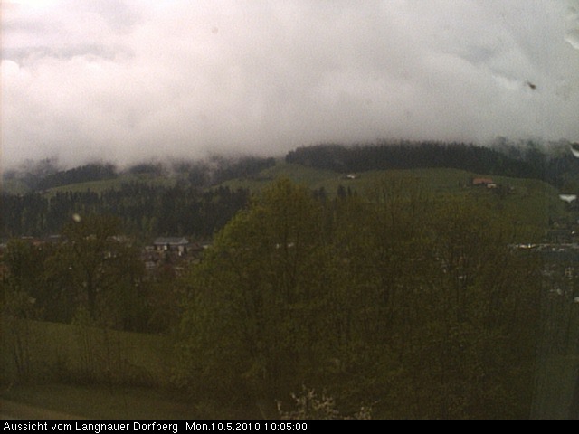 Webcam-Bild: Aussicht vom Dorfberg in Langnau 20100510-100500