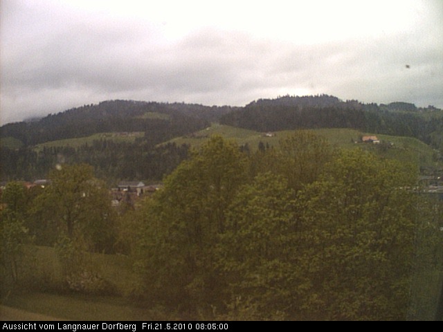 Webcam-Bild: Aussicht vom Dorfberg in Langnau 20100521-080500