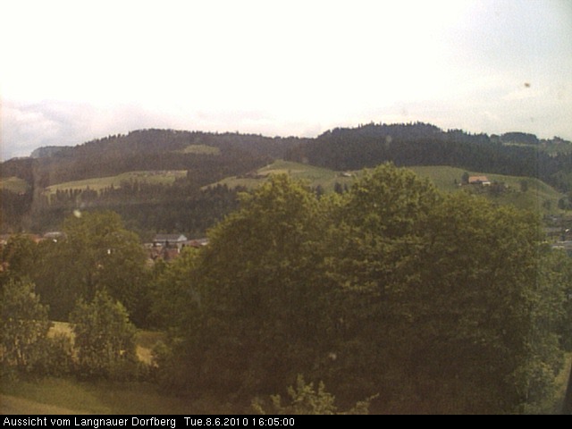 Webcam-Bild: Aussicht vom Dorfberg in Langnau 20100608-160500