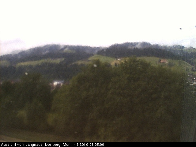 Webcam-Bild: Aussicht vom Dorfberg in Langnau 20100614-080500