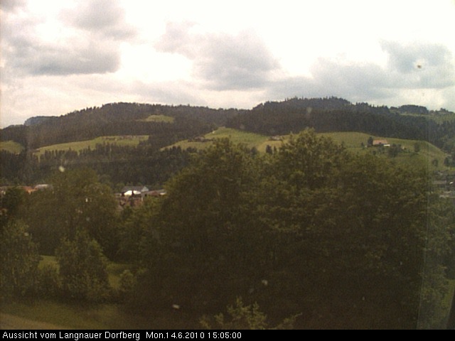 Webcam-Bild: Aussicht vom Dorfberg in Langnau 20100614-150500