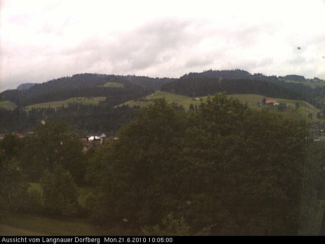 Webcam-Bild: Aussicht vom Dorfberg in Langnau 20100621-100500