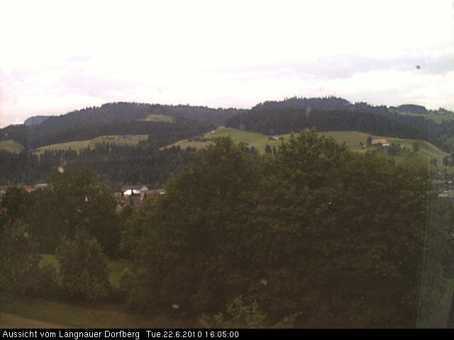 Webcam-Bild: Aussicht vom Dorfberg in Langnau 20100622-160500