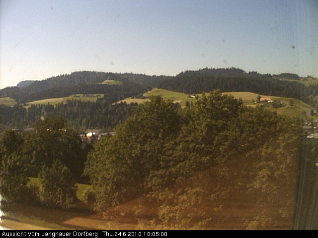 Webcam-Bild: Aussicht vom Dorfberg in Langnau 20100624-100500