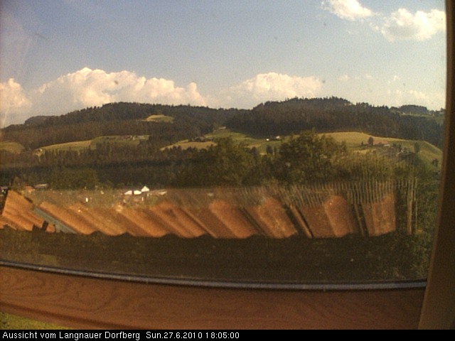 Webcam-Bild: Aussicht vom Dorfberg in Langnau 20100627-180500