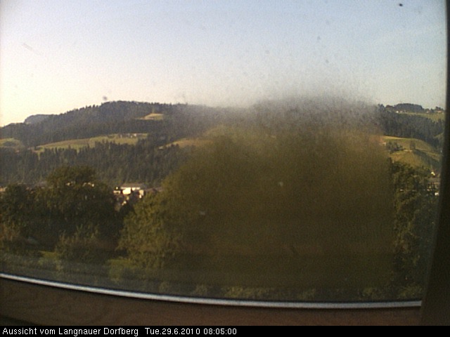Webcam-Bild: Aussicht vom Dorfberg in Langnau 20100629-080500