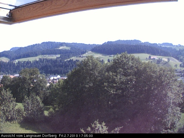 Webcam-Bild: Aussicht vom Dorfberg in Langnau 20100702-170500