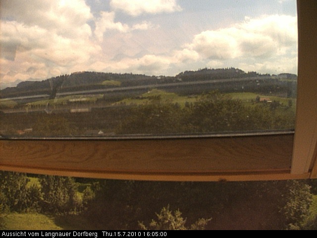 Webcam-Bild: Aussicht vom Dorfberg in Langnau 20100715-160500
