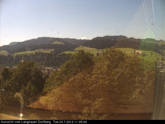 Webcam-Bild: Aussicht vom Dorfberg in Langnau 20100720-110500