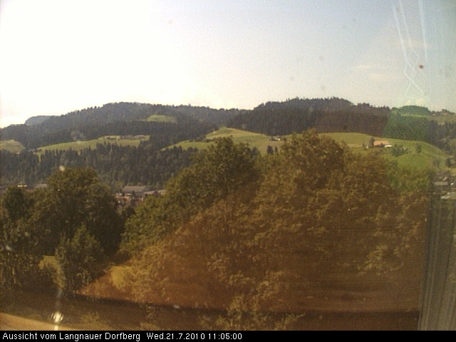 Webcam-Bild: Aussicht vom Dorfberg in Langnau 20100721-110500