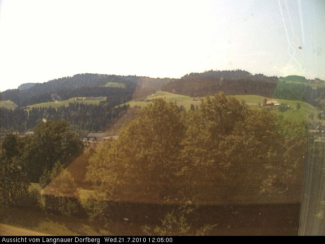Webcam-Bild: Aussicht vom Dorfberg in Langnau 20100721-120500