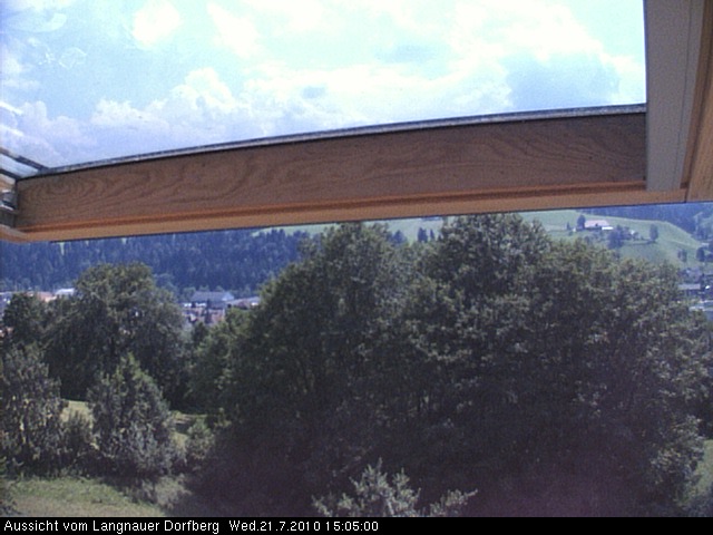 Webcam-Bild: Aussicht vom Dorfberg in Langnau 20100721-150500
