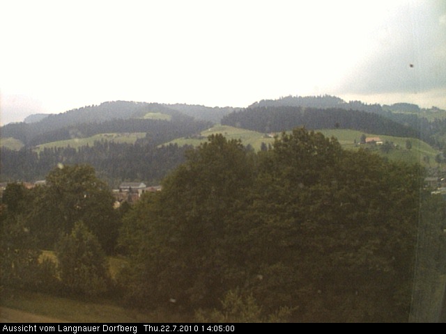 Webcam-Bild: Aussicht vom Dorfberg in Langnau 20100722-140500