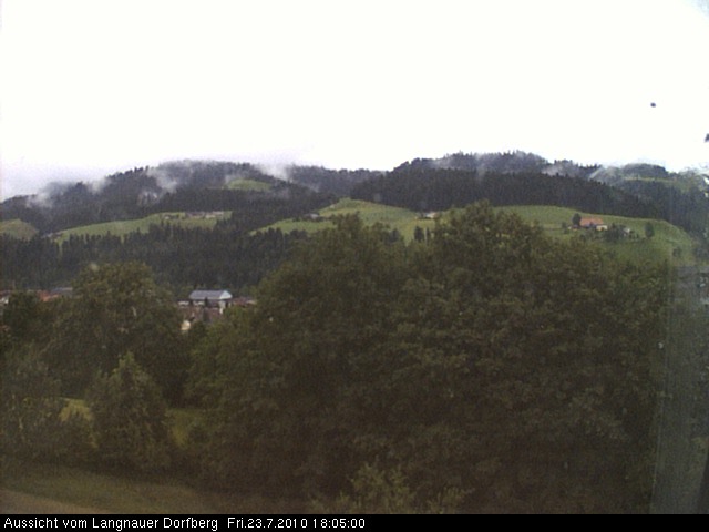 Webcam-Bild: Aussicht vom Dorfberg in Langnau 20100723-180500