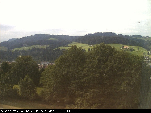 Webcam-Bild: Aussicht vom Dorfberg in Langnau 20100726-100500