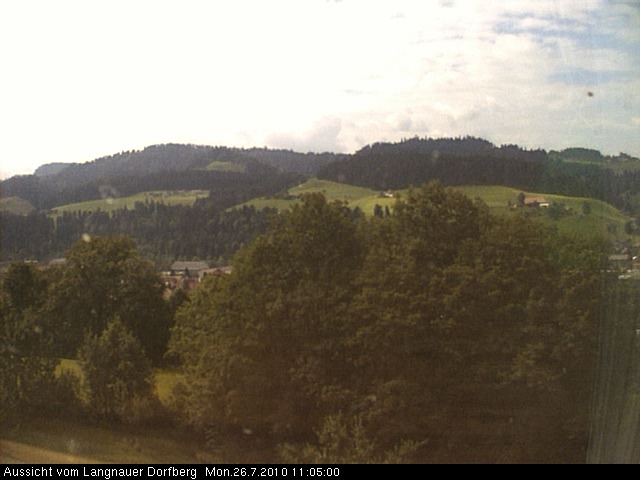 Webcam-Bild: Aussicht vom Dorfberg in Langnau 20100726-110500