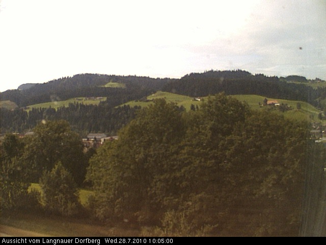 Webcam-Bild: Aussicht vom Dorfberg in Langnau 20100728-100500