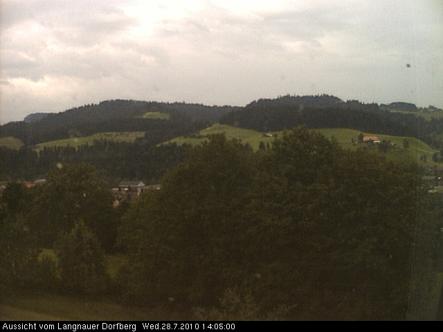 Webcam-Bild: Aussicht vom Dorfberg in Langnau 20100728-140500