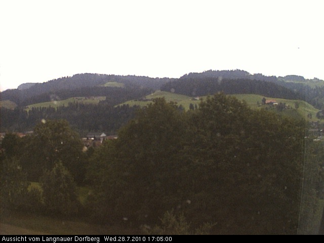 Webcam-Bild: Aussicht vom Dorfberg in Langnau 20100728-170500