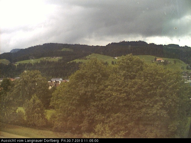 Webcam-Bild: Aussicht vom Dorfberg in Langnau 20100730-110500