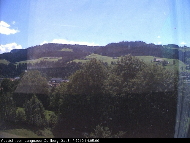 Webcam-Bild: Aussicht vom Dorfberg in Langnau 20100731-140500
