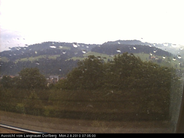 Webcam-Bild: Aussicht vom Dorfberg in Langnau 20100802-070500