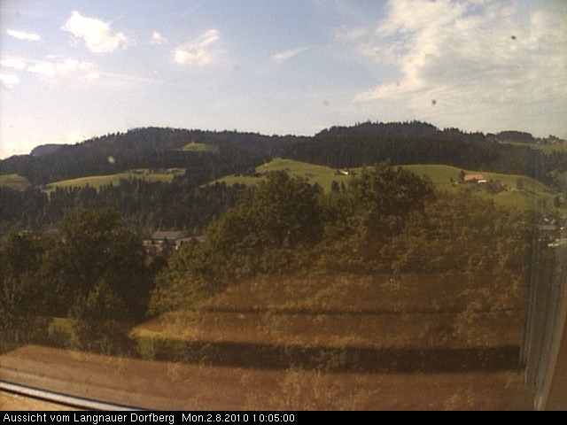 Webcam-Bild: Aussicht vom Dorfberg in Langnau 20100802-100500
