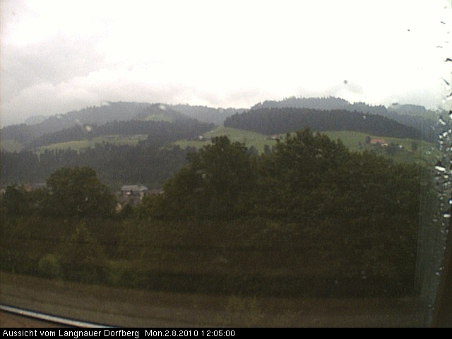 Webcam-Bild: Aussicht vom Dorfberg in Langnau 20100802-120500