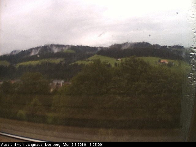 Webcam-Bild: Aussicht vom Dorfberg in Langnau 20100802-160500