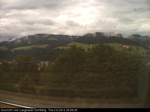 Webcam-Bild: Aussicht vom Dorfberg in Langnau 20100803-090500