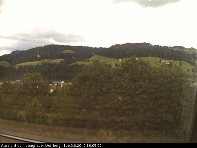 Webcam-Bild: Aussicht vom Dorfberg in Langnau 20100803-160500