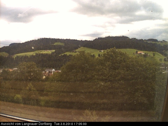 Webcam-Bild: Aussicht vom Dorfberg in Langnau 20100803-170500