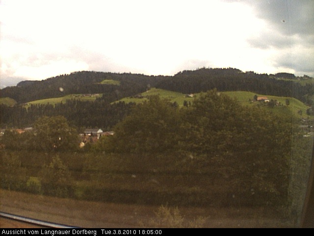 Webcam-Bild: Aussicht vom Dorfberg in Langnau 20100803-180500