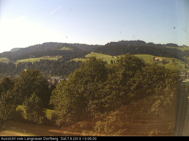 Webcam-Bild: Aussicht vom Dorfberg in Langnau 20100807-100500