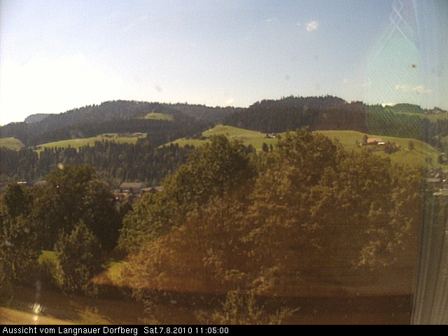 Webcam-Bild: Aussicht vom Dorfberg in Langnau 20100807-110500