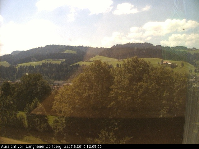 Webcam-Bild: Aussicht vom Dorfberg in Langnau 20100807-120500