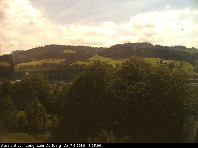 Webcam-Bild: Aussicht vom Dorfberg in Langnau 20100807-150500