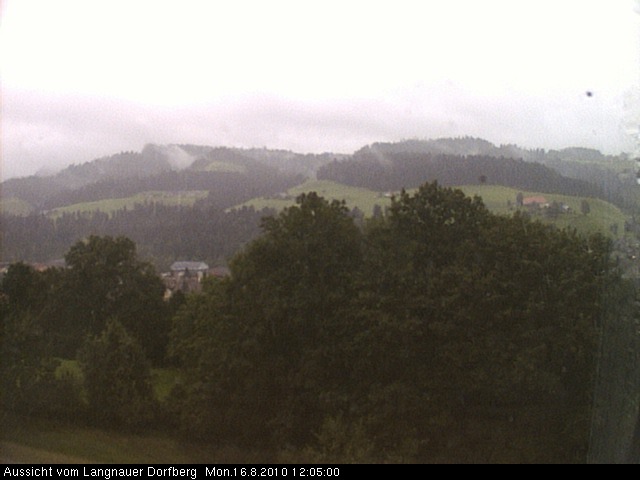 Webcam-Bild: Aussicht vom Dorfberg in Langnau 20100816-120500